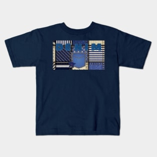 Denim Addicted Patchwork Kids T-Shirt